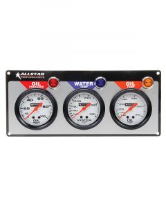 Allstar Performance Gauge Panel Assembly Oil Pressure / Oil Temperat…