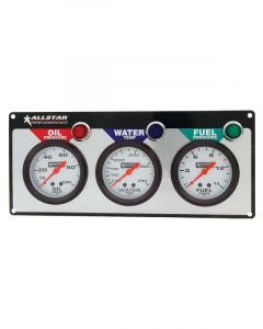 Allstar Performance Gauge Panel Assembly Fuel Pressure / Oil Pressur…