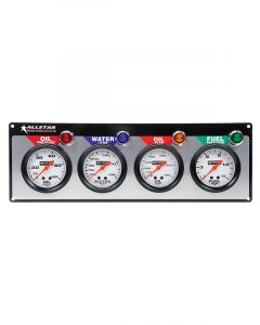 Allstar Performance Gauge Panel Assembly Fuel Pressure / Oil Pressur…