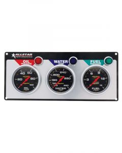 Allstar Performance Gauge Panel Assembly Auto Meter Pro-Comp Fuel Pr