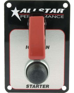Allstar Performance Switch Panel Dash Mount 2-5/8 x 3-3/4 in 1 Safet