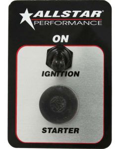 Allstar Performance Switch Panel Dash Mount 2-5/8 x 3-3/4 in 1 Toggl