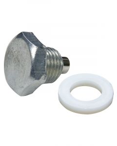 Allstar Performance Drain Plug 1/2-20 in Thread 3/4 in Hex Head Nylo