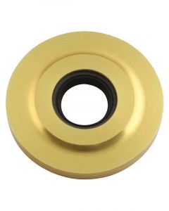 Allstar Performance Cam Seal Plate 2.253 in OD Aluminum Gold Anodize