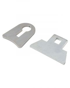 Allstar Performance Window Net Mounting Tab Weld-On Steel Natural Al…
