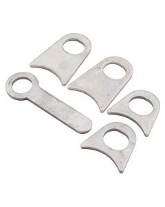 Allstar Performance Window Net Mounting Tab Weld-On Steel Natural Al…