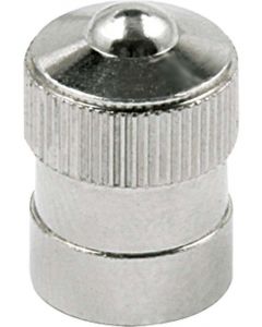 Allstar Performance Valve Stem Cap - Steel - Zinc Oxide - Set of 10