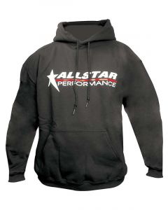 Allstar Performance Sweatshirt Hooded Allstar Logo Black Youth Lar