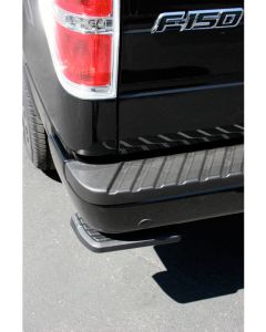 Amp Research Step Boards BedStep Bumper Mount Plastic Black Ford Fu