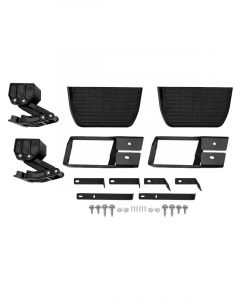 Amp Research Step Boards BedStep Bumper Mount Plastic Black For Toyo