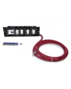 Auto Rod Controls Switch Panel Pro Stock Dash Mount 8 x 2-1/4 x 2 in 1 M