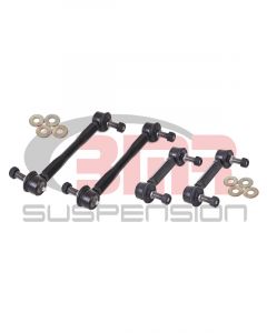 Bmr Suspension End Link Aluminum / Rubber Black Anodize / Black Ford M