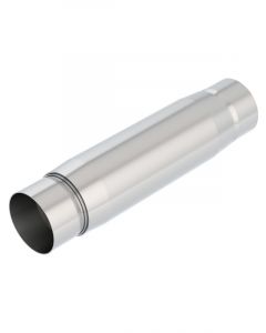 Borla Resonator CrateMuffler 3 in Center Inlet 3 in Center Outlet 3-1/