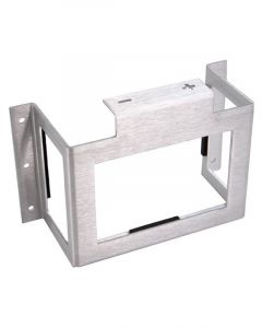 Braille Auto Battery Battery Tray Lay-Down Aluminum Polished Braille Bat