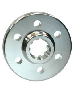 Brinn Transmission Crankshaft Coupler 10 Spline Aluminum Natural Brinn