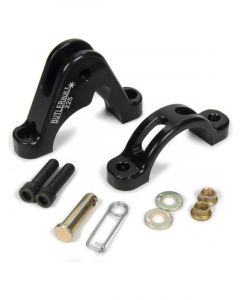 Butlerbuilt Axle Clamp Aluminum Black Anodize 2-1/4 in Butl