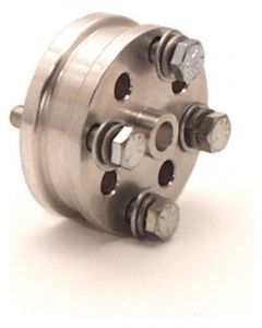 Canton Fan Spacer 1 in Thick Hardware Included Billet Aluminum Natural