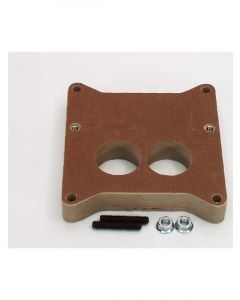Canton Carburetor Adapter 1 in Thick 2 Hole Holley 2-Barrel to Square