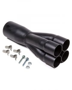 Dynatech Collector Slip-On Merge 4 x 2-1/2 in Primary Tubes 4-1/2 i..