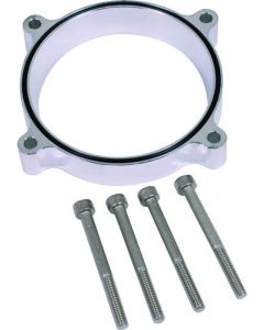 Ford Throttle Body Adapter Aluminum Natural Ford Racing 90 mm Thr