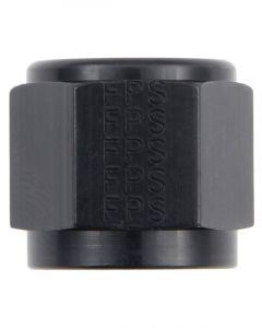 Fragola Fitting Tube Nut 12 AN 3/4 in Tube Aluminum Black Anodize