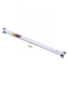 Fast Shafts Drive Shaft 33 in Long 2 in OD 1310 U-Joints Chromoly Whi