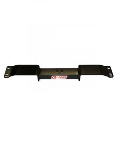 G Force Crossmembers Transmission Crossmember Bolt-On Steel Black Po