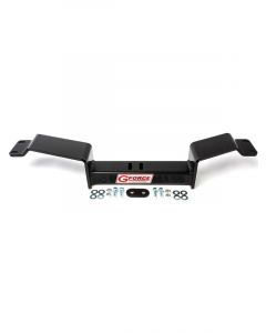 G Force Crossmembers Transmission Crossmember Bolt-On Steel Black P
