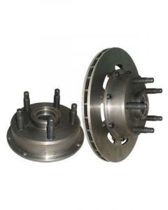 Howe Wheel Hub Front Stock Replacement 5 x 5.00 in Wheel 5/8-11 in Stu