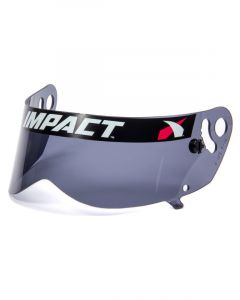 Impact Racing Helmet Shield Dark Smoke Anti-Fog Impact Champ / Drag