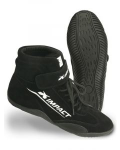Impact Racing Shoe Axis Driving High-Top SFI 3.3/5 Suede Outer Fire