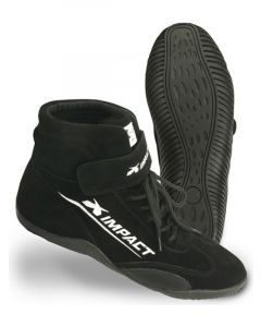Impact Racing Shoe Axis Driving High-Top SFI 3.3/5 Suede Outer Fire