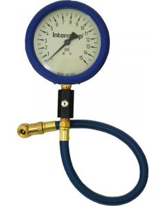 Intercomp Tire Pressure Gauge Ultra Deluxe Glow in the Dark 0-15 psi A