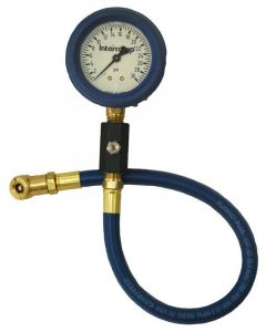 Intercomp Tire Pressure Gauge Deluxe 0-30 psi Analog 2-1/2 in Diameter