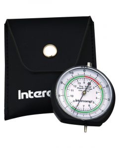 Intercomp Tread Depth Gauge 0 to 1/2 in Tread Depth Mechanical Analog