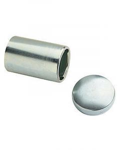 Jaz Fuel Cell Filler Plate Vented Twist Lock Cap Straight 2-1/2 in