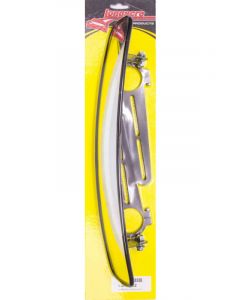 Longacre Mirror Rear View Wide Angle 17 in Wide x 3 in Tall Clamp-On