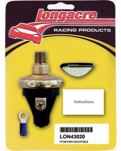 Longacre Pressure Switch Electric Adjustable 2-7 psi 1/8 in NPT Male