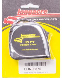 Longacre Tape Measure 10 ft Length 3/4 in Width Inch / Centimeter