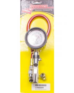 Longacre Tire Pressure Gauge Deluxe Glow in the Dark 0-60 psi Analog
