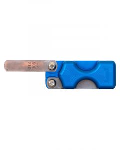 Lsm Racing Products Feeler Gauge Holder Dual Aluminum Blue An (FH-200BL (BLUE))