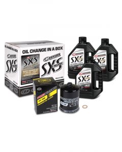 Maxima Racing Oils Oil Service Kit SXS Engine Synthetic 5W50 Oil /
