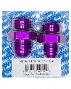 Magnafuel/Magnaflow Fuel Systems Fuel Pump Fitting Kit One 12 AN Male