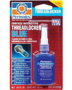 Permatex Thread Locker Surface Insensitive Blue Medium Strength 10 ml B