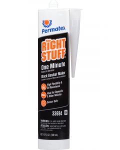 Permatex The Right Stuff Gasket Maker Black Cartridge 300Ml Px33694