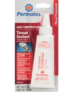 Permatex Hi Temp Thread Sealant Carded 50Ml Px59235 Permatex