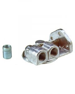 Perma-Cool Remote Oil Filter Mount Single Filter 3/4-16 in Thread 1/2 in