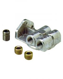 Perma-Cool Remote Oil Filter Mount Single Filter 3/4-16 in Thread Four 1