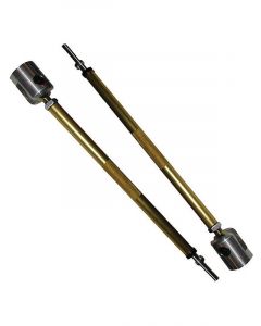 QA1 Strut Bar Dynamic Adjustable Rod Ends Included Aluminum Gold Anodiz..