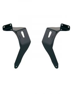 QA1 Motor Mount Bolt-On Pad Kit Steel Black Powder Coat QA1 Conversi (7740-252)